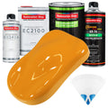 School Bus Yellow - LOW VOC Urethane Basecoat with European Clearcoat Auto Paint - Complete Quart Paint Color Kit - Automotive Coating