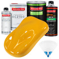 Citrus Yellow - LOW VOC Urethane Basecoat with European Clearcoat Auto Paint - Complete Quart Paint Color Kit - Automotive Coating