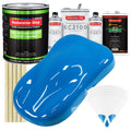 Coastal Highway Blue - LOW VOC Urethane Basecoat with European Clearcoat Auto Paint - Complete Gallon Paint Color Kit - Automotive Coating