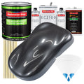 Gunmetal Grey Metallic - LOW VOC Urethane Basecoat with European Clearcoat Auto Paint - Complete Gallon Paint Color Kit - Automotive Coating