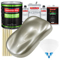 Galaxy Silver Metallic - LOW VOC Urethane Basecoat with European Clearcoat Auto Paint - Complete Gallon Paint Color Kit - Automotive Coating