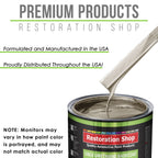 Cashmere Gold Metallic - LOW VOC Urethane Basecoat with Premium Clearcoat Auto Paint (Complete Slow Gallon Paint Kit) Professional Automotive Coating
