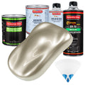 Gold Mist Metallic - LOW VOC Urethane Basecoat with Premium Clearcoat Auto Paint - Complete Medium Quart Paint Kit - Professional Automotive Coating