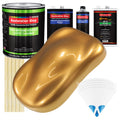 Autumn Gold Metallic - LOW VOC Urethane Basecoat with Clearcoat Auto Paint - Complete Medium Gallon Paint Kit - Professional Gloss Automotive Coating