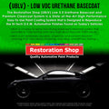 Ice Blue Metallic - LOW VOC Urethane Basecoat with Clearcoat Auto Paint - Complete Slow Gallon Paint Kit - Professional High Gloss Automotive Coating