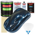 Moonlight Drive Blue Metallic - LOW VOC Urethane Basecoat with Premium Clearcoat Auto Paint - Complete Slow Gallon Paint Kit - Pro Automotive Coating