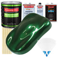 British Racing Green Metallic - LOW VOC Urethane Basecoat with Premium Clearcoat Auto Paint - Complete Slow Gallon Paint Kit - Pro Automotive Coating