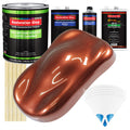 Saddle Brown Firemist - LOW VOC Urethane Basecoat with Clearcoat Auto Paint - Complete Medium Gallon Paint Kit - Professional Gloss Automotive Coating