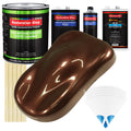 Whole Earth Brown Firemist - LOW VOC Urethane Basecoat with Clearcoat Auto Paint - Complete Slow Gallon Paint Kit - Professional Automotive Coating