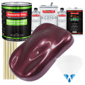 Milano Maroon Firemist - LOW VOC Urethane Basecoat with European Clearcoat Auto Paint - Complete Gallon Paint Color Kit - Automotive Coating
