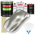 Brilliant Silver Firemist - LOW VOC Urethane Basecoat with European Clearcoat Auto Paint - Complete Gallon Paint Color Kit - Automotive Coating