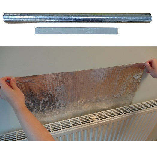 Stormguard Radiator Foil - Heat Reflector Film - 4m x 47cm