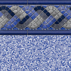 Raleigh White Beach Pebble 30 Mil Inground Pool Liner
