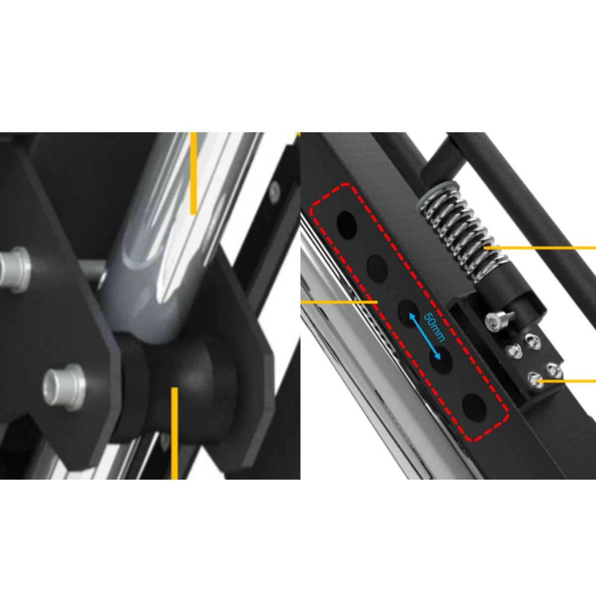 Rapid Motion LPHS1001 Leg Press & Hack Squat Combo Machine