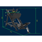 Rapid Motion LPHS1001 Leg Press & Hack Squat Combo Machine