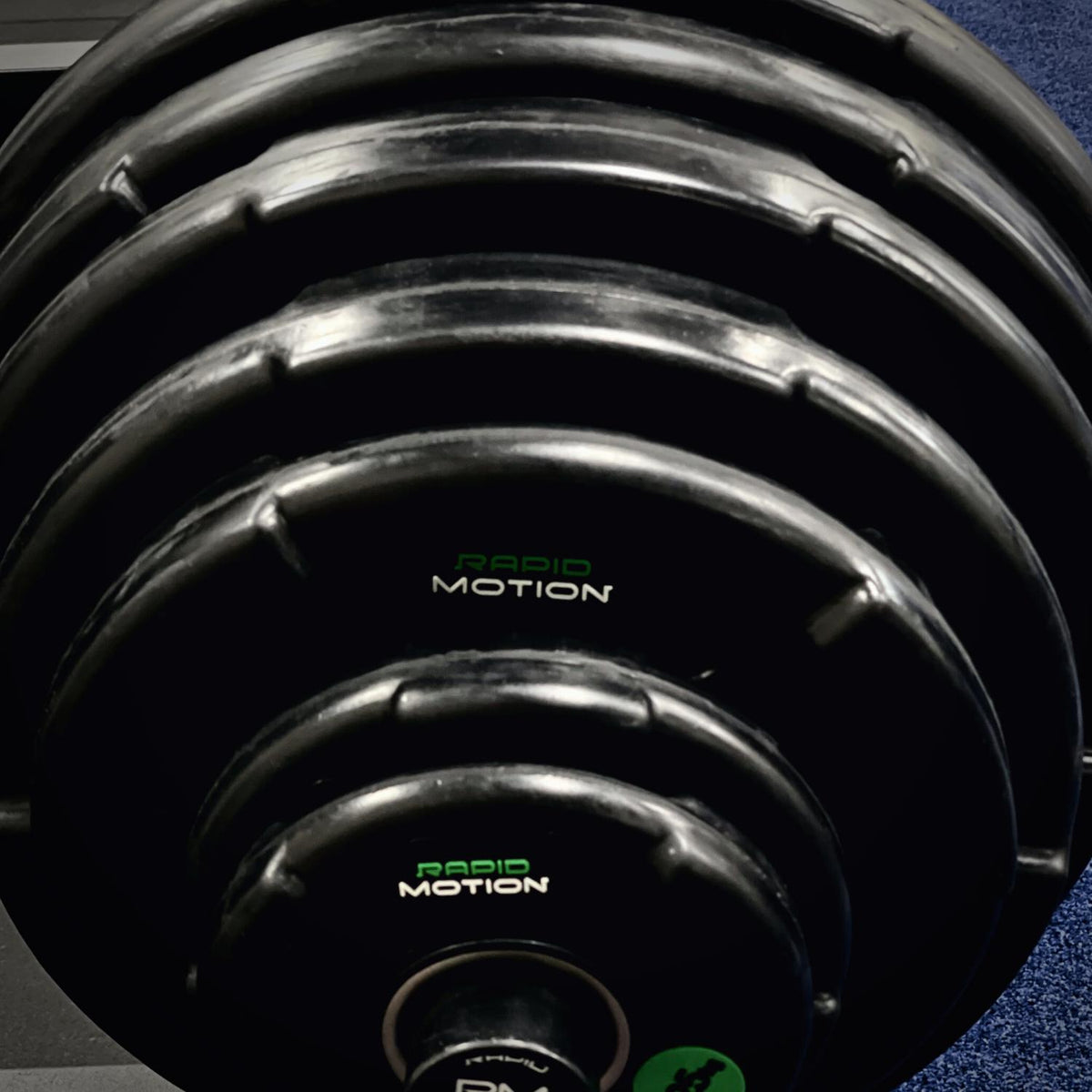 Rapid Motion Olympic Rubber Weight Plates