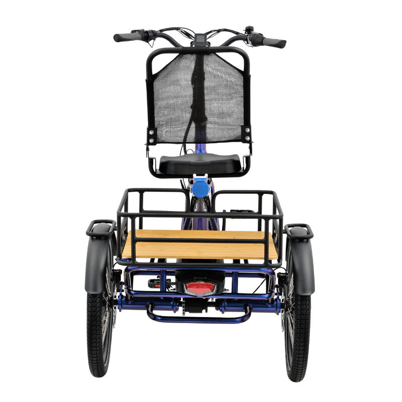 Revom T4 Semi Recumbent Electric Tricycle