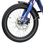 Revom T4F Semi Recumbent Folding Electric Tricycle