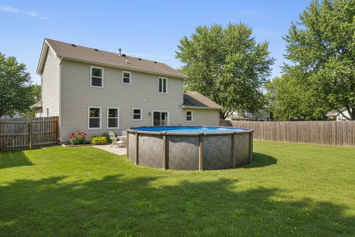 27' x 54" Round Riviera Hybrid Above Ground Pool
