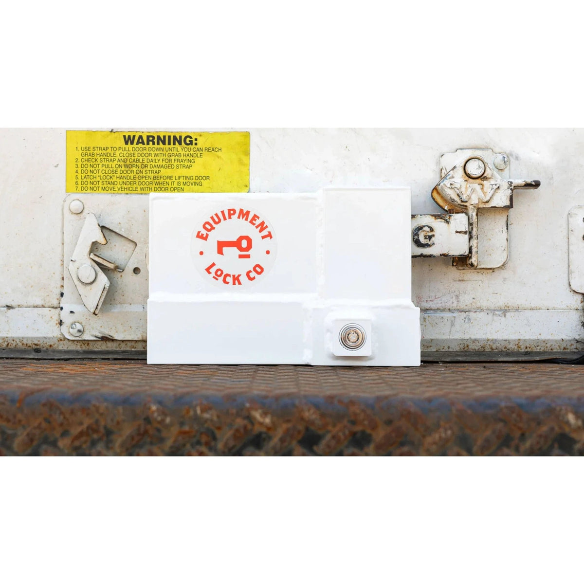 Rolling Door Lock For Trailers And Box Vans
