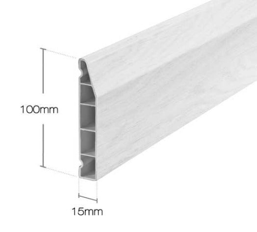 Roomline Chamfered Skirting Board 5m Lengths