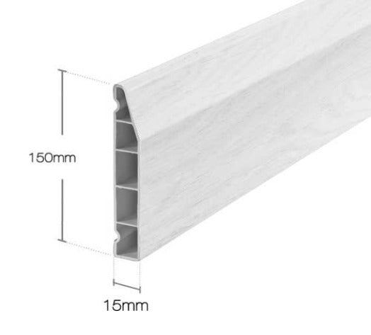 Roomline Chamfered Skirting Board 5m Lengths