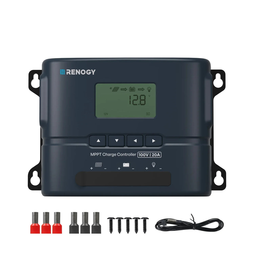 Rover 2 12V/24V 20A/30A Compact MPPT Charge Controller with Bluetooth