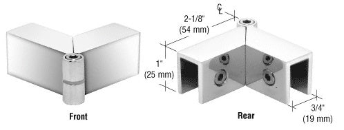 CRL Adjustable "Sleeve Over" Glass Clamp