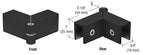 CRL Adjustable "Sleeve Over" Glass Clamp