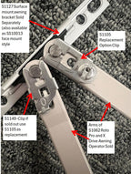 S1149- Roto North America Detach Clip for Awning Operator