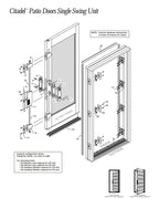 S4112 - Peachtree Multipoint Mortise Lock Citadel IPD Citation W&F