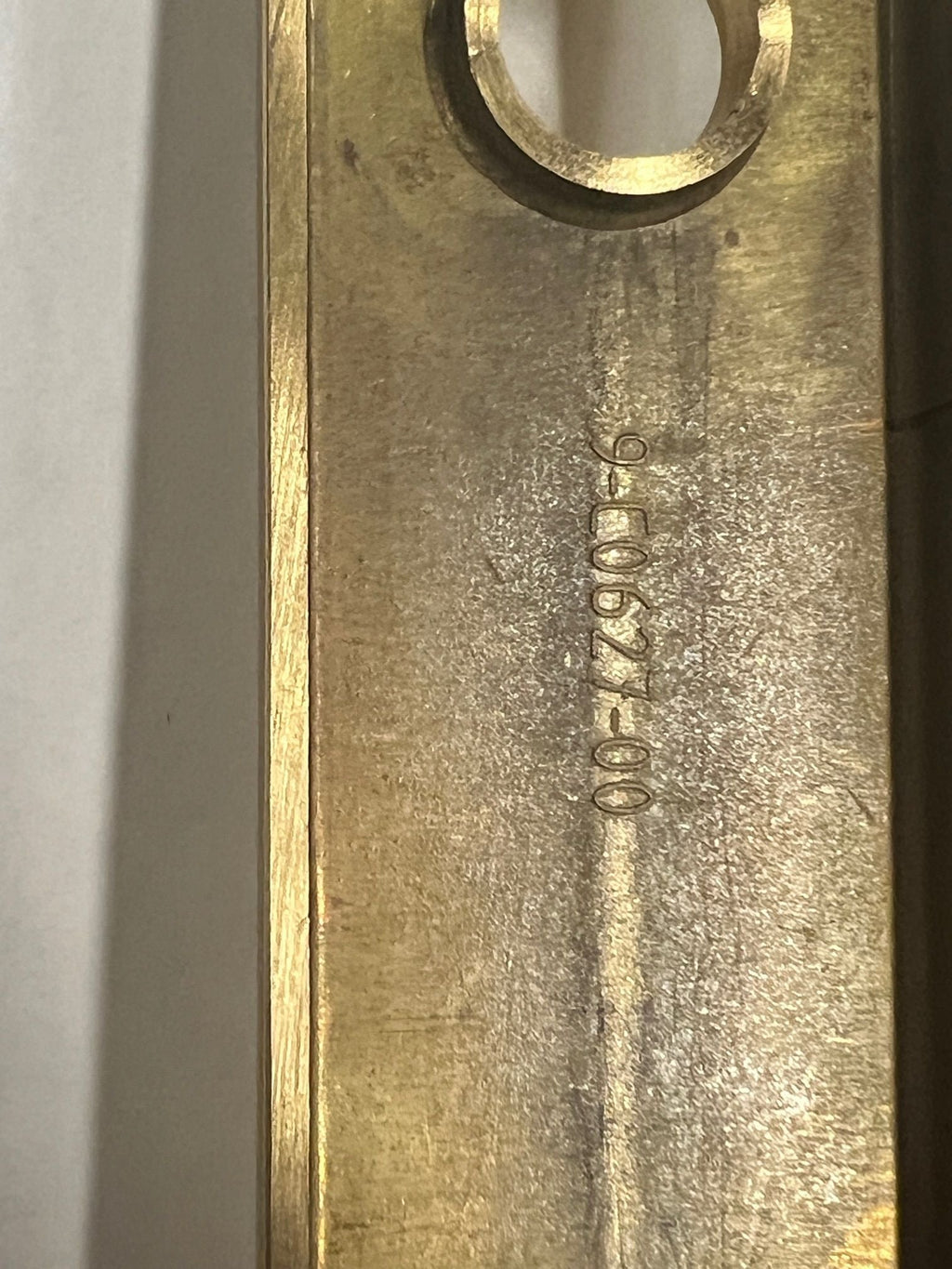 S4114 GU Ferco 45MM Capri Lever Swinging Door Handles Trim Sets - Handle Above Cylinder  Style