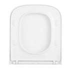 Salerno Square UF Soft Close Toilet Seat - White