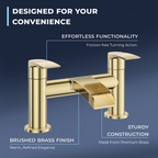 Stream Round Waterfall Bath Filler Tap