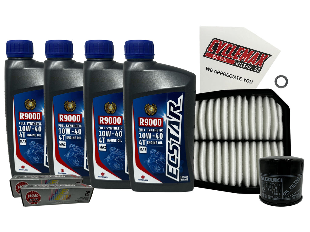 Suzuki Ecstar Full Synthetic Tune-Up Kit for 2023-2026 GSX-8R
