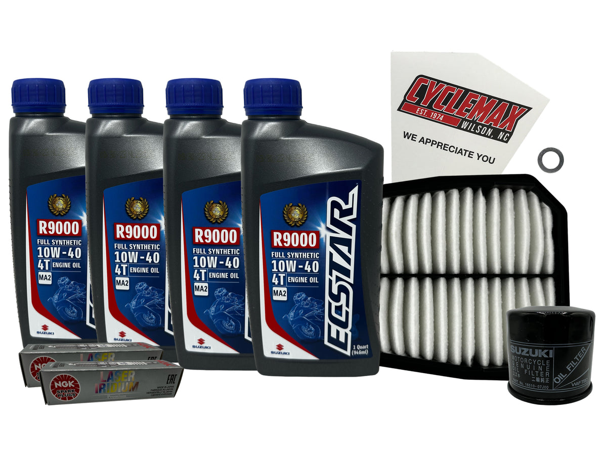 Suzuki Ecstar Full Synthetic Tune-Up Kit for 2023-2026 GSX-8R