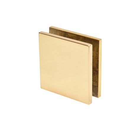 CRL Square Style Hole-In-Glass Fixed Panel U-Channel