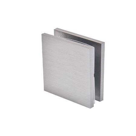 CRL Square Style Hole-In-Glass Fixed Panel U-Channel