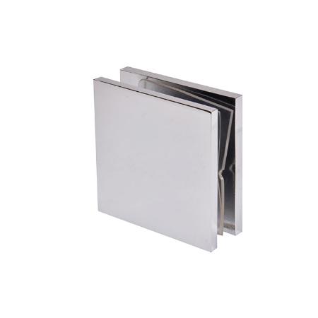 CRL Square Style Hole-In-Glass Fixed Panel U-Channel
