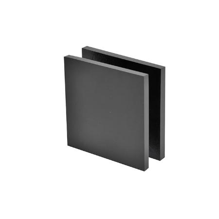 CRL Square Style Hole-In-Glass Fixed Panel U-Channel