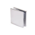 CRL Square Style Hole-In-Glass Fixed Panel U-Channel