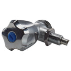 Polished Brass 13mm Barb Tap FULL Connection Kit x2
