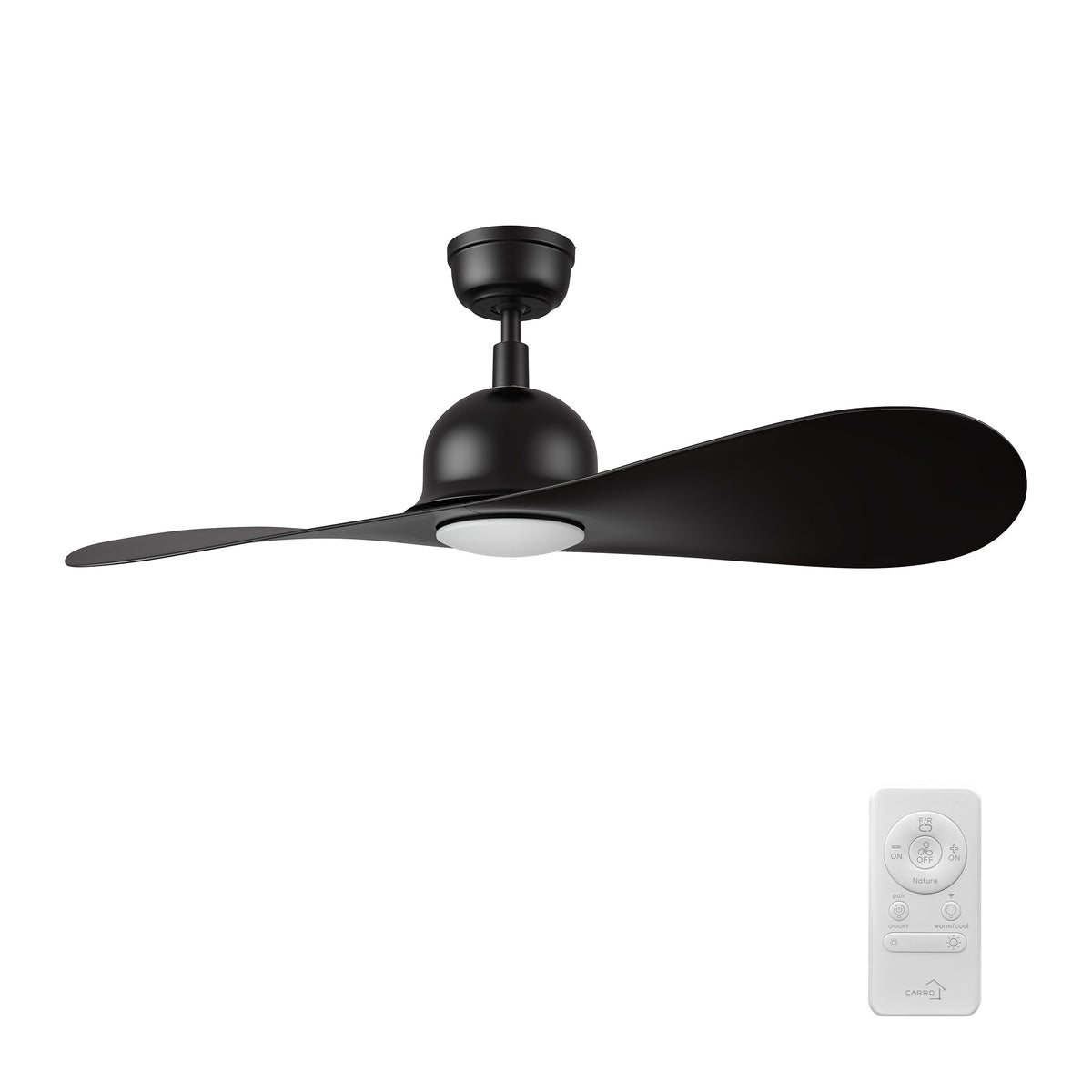 MAKO 42 inch 2-Blade Smart Ceiling Fan with LED Light & Remote
