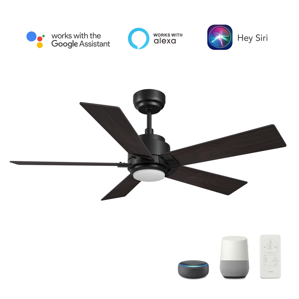 ASCENDER 48 inch 5-Blade Smart Ceiling Fan with LED Light & Remote