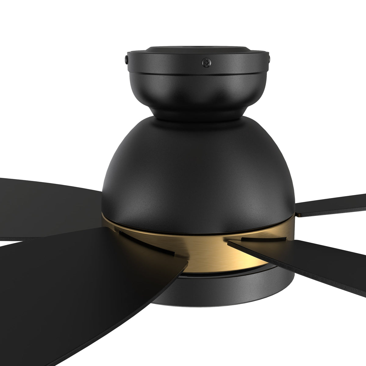 FREMONT 48 inch 5-Blade Flush Mount Smart Ceiling Fan with LED Light & Remote