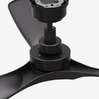 KARSYN 52 inch 3-Blade No Light Ceiling Fan with Remote