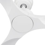 KARSYN 52 inch 3-Blade No Light Ceiling Fan with Remote