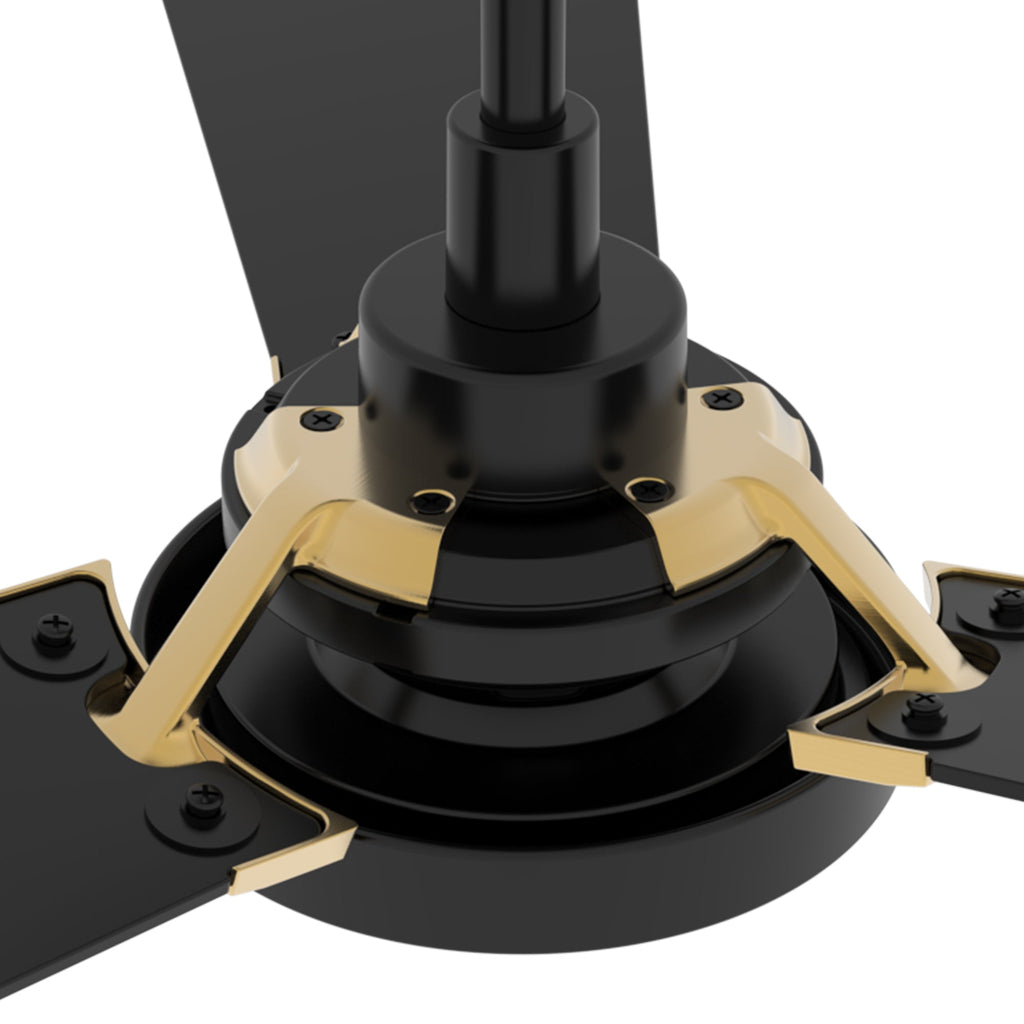 BRISA 52 inch 3-Blade Smart Ceiling Fan with LED Light & Remote