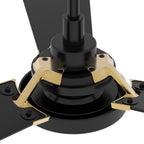 BRISA 52 inch 3-Blade Smart Ceiling Fan with LED Light & Remote