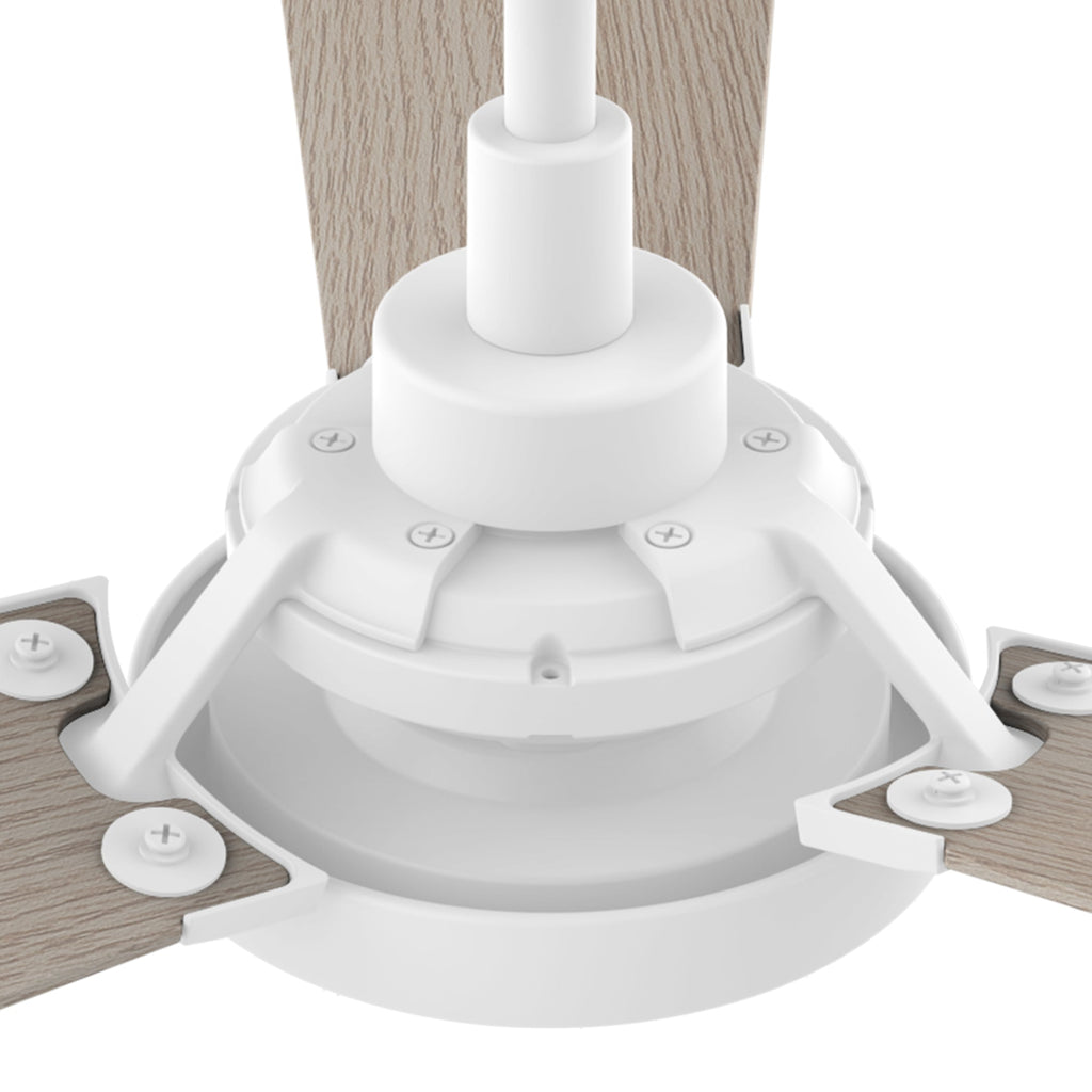 BRISA 52 inch 3-Blade Smart Ceiling Fan with LED Light & Remote